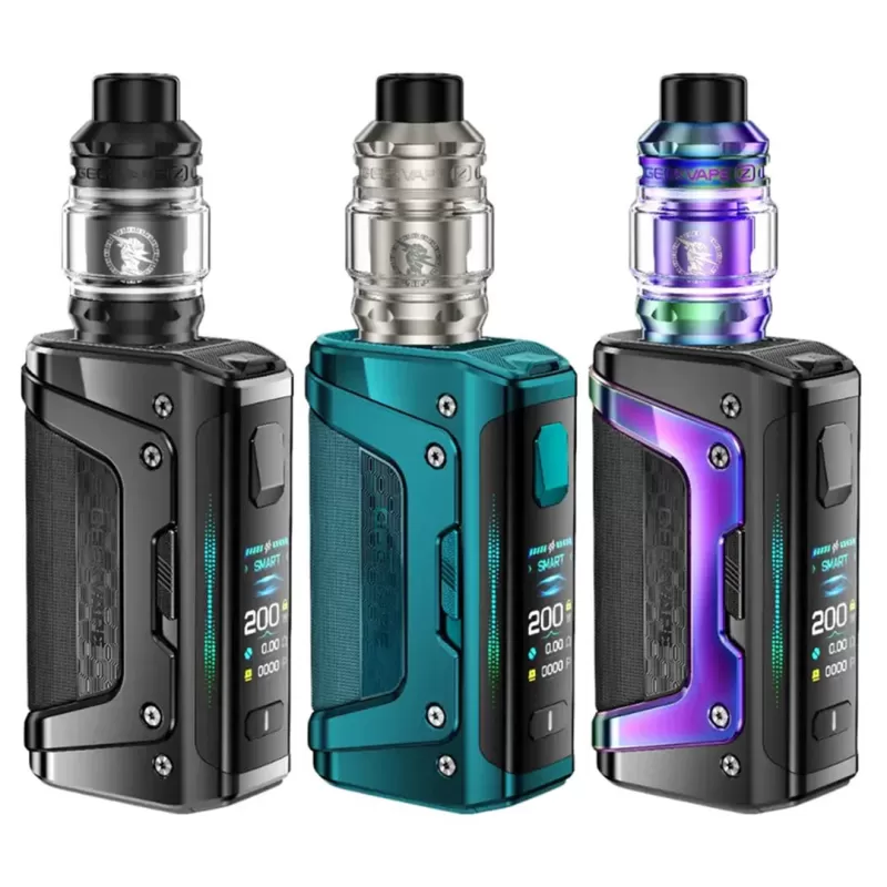 Geekvape Aegis Legend 5 Vape Kit - Frost Silver