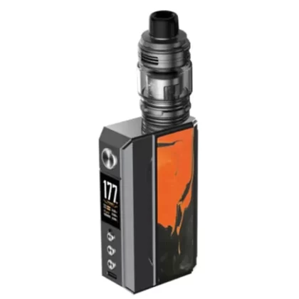 VOOPOO DRAG 4 Starter Kit with Uforce-L Tank - Gun Metal Tropical Orange