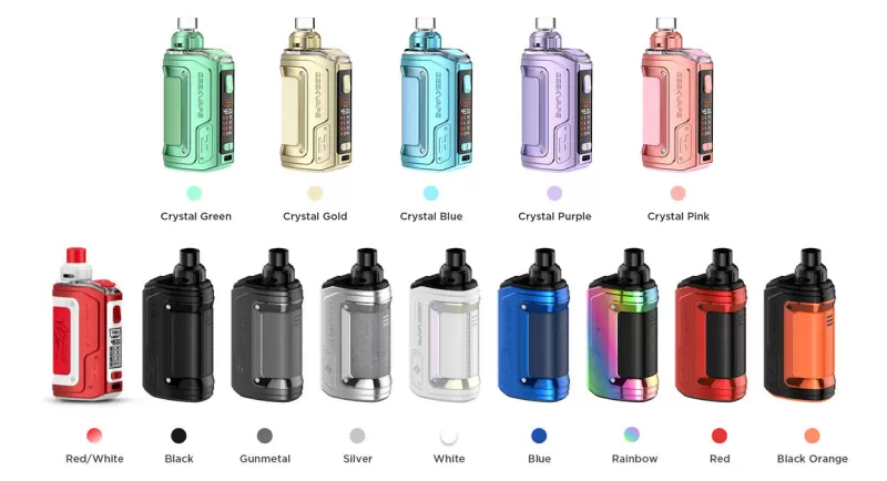 GeekVape H45 Aegis Hero 2 Pod Mod Kit - Mint Green - Image 2