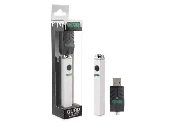 OOZE QUAD 510 BATTERY - Ghost White - Image 3