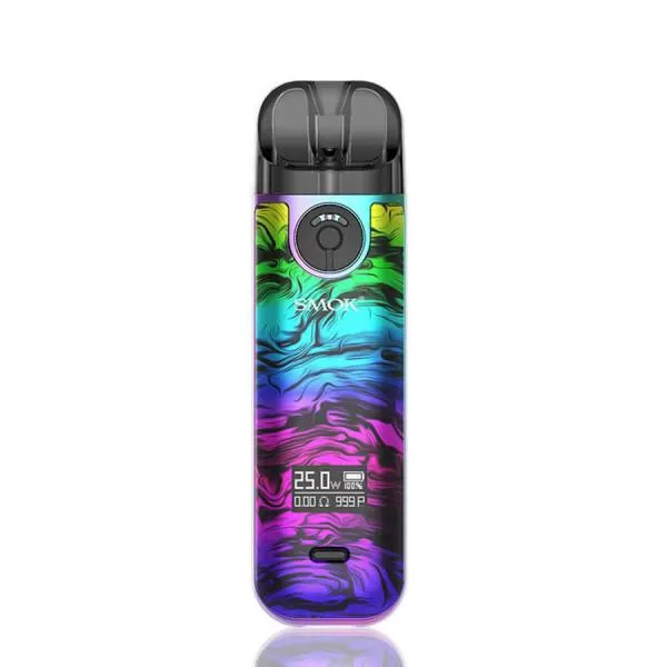 SMOK Novo 4 25w Pod Kit - Blue Grey Cobra - Image 3