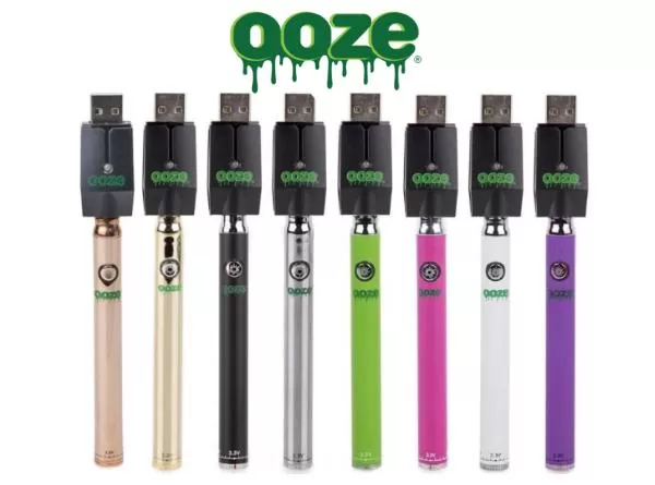 OOZE Slim Pen Twist Battery With USB Smart Charger - Cosmic Chrome - Image 2