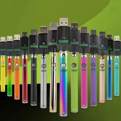 OOZE Slim Pen Twist Battery With USB Smart Charger - Purple