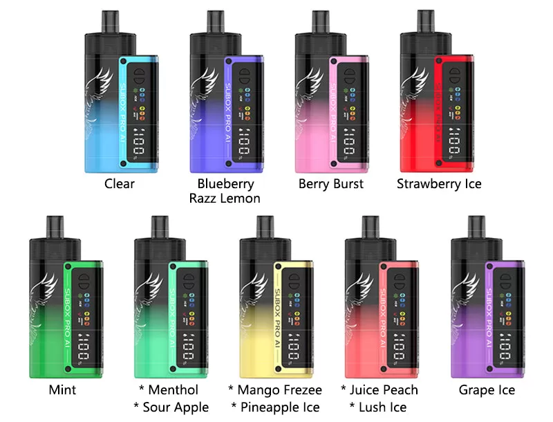 Kanger Subox Pro AI 50K 50000 Puffs Disposable Kit - Berry Burst / 50mg / 1pc / US-1 Warehouse - Image 2