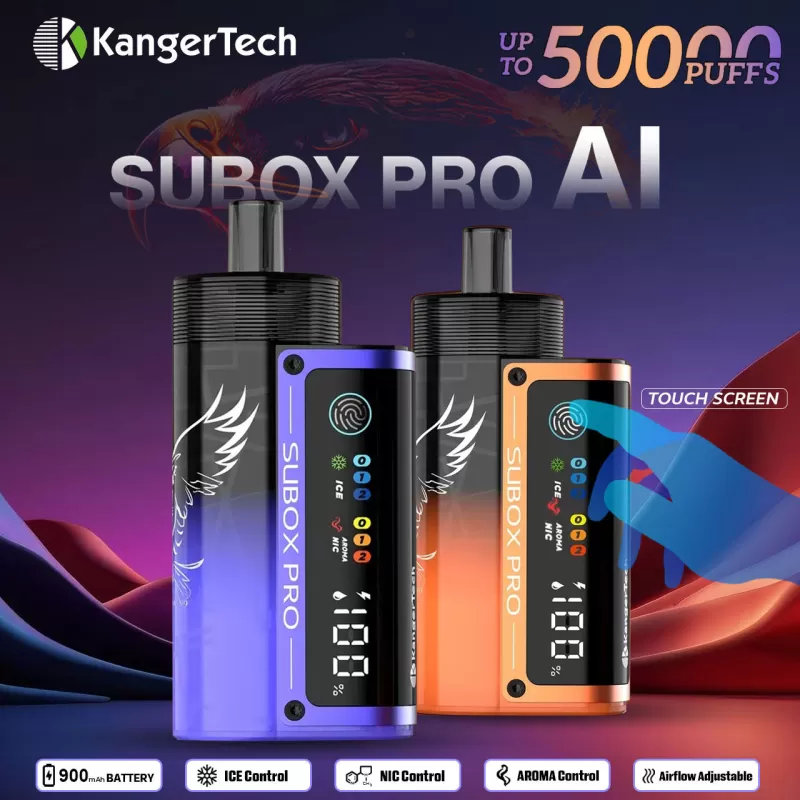 Kanger Subox Pro AI 50K 50000 Puffs Disposable Kit - Berry Burst / 50mg / 1pc / US-1 Warehouse - Image 3