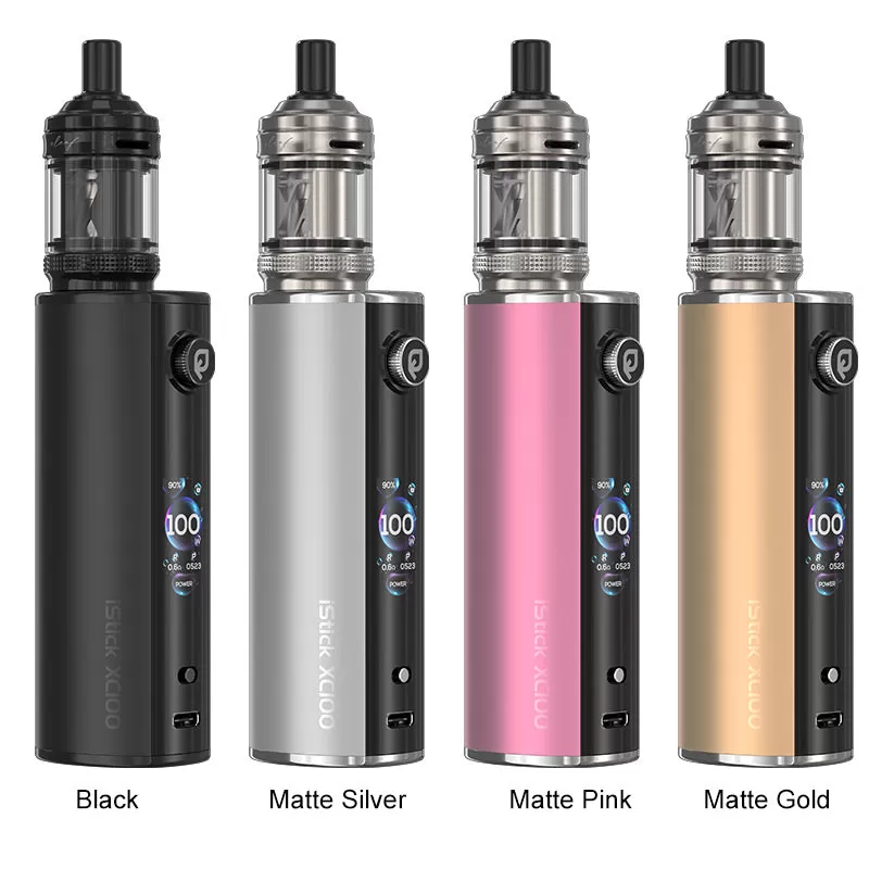 Eleaf iStick XC100 Kit with GTL X Tank 3ml - Matte Pink - Image 2
