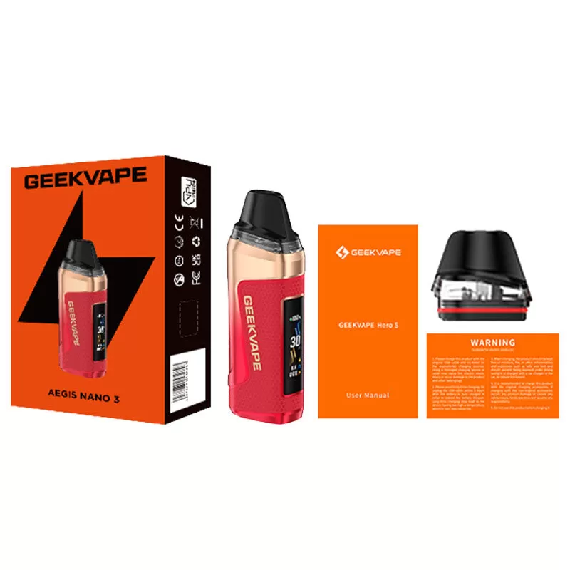 Geekvape AN 3 (Aegis Nano 3) Pod Kit 30W - Arctic Blue - Image 3