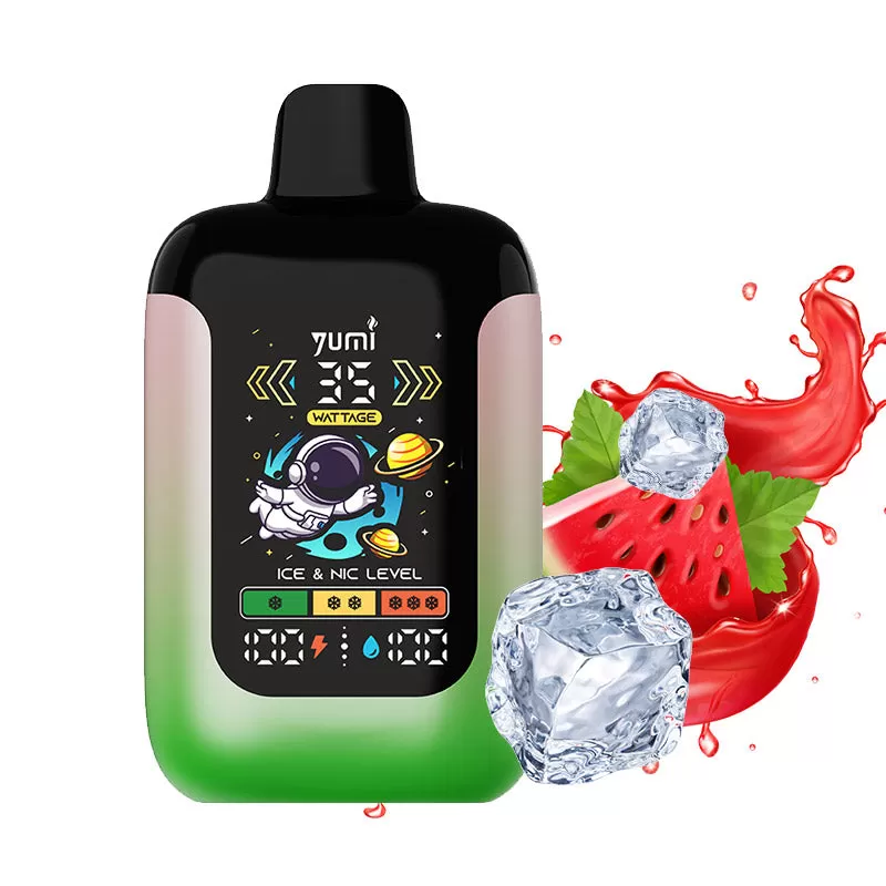 YUMI Spaceman 50K Puffs Disposable Kit - Bule Razz Ice / 50mg / CN-SZ Warehouse - Image 2