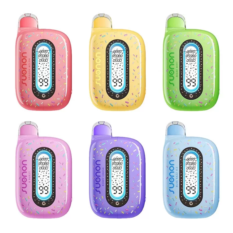 SUONON Donete 50K Puffs Disposable Kit 900mAh - Sour Chill Apple / 50mg / 1pc / CN -SZ Bonded Warehouse