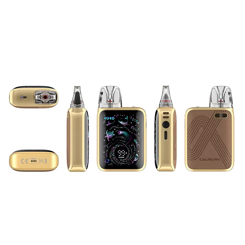 Uwell Caliburn G5 KOKO Pod Kit 35W - Mocha Silver - Image 3