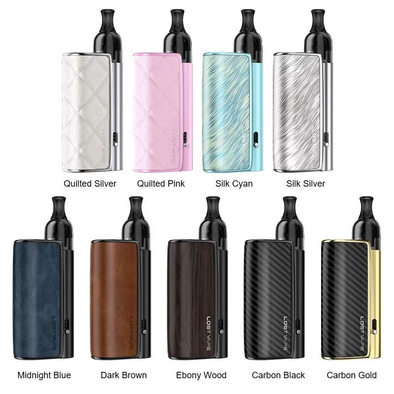 Lost Vape Thelema Nexus Mini Pod Kit 1200mAh - Carbon Gold - Image 2