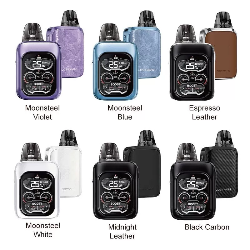 Lost Vape Ursa Baby 3 Pro Pod Kit 1300mAh - Black Carbon - Image 2