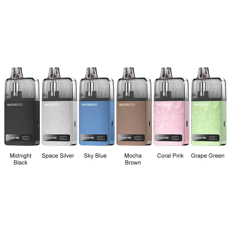 Vaporesso ECO Nano Plus Pod Kit 20W - Coral Pink - Image 2