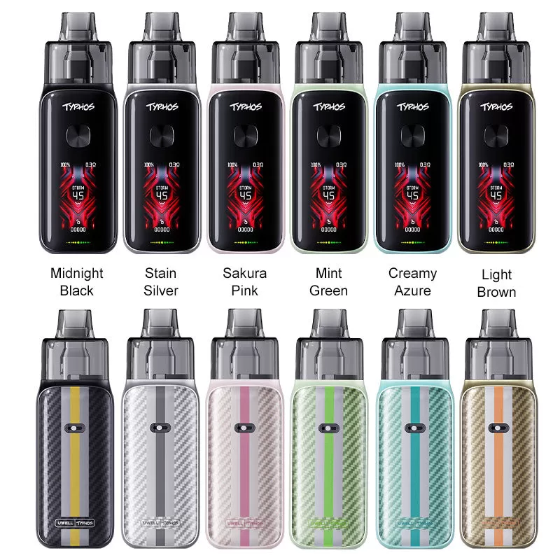 Uwell Typhos Pro Pod Kit 45W - Light Brown - Image 2