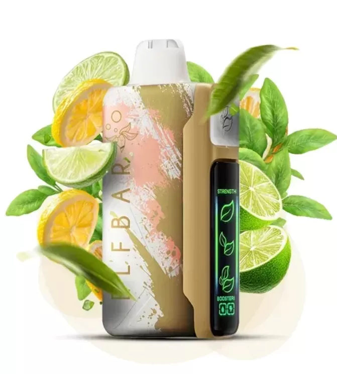 Elf Bar Sour King 30K Rechargeable Disposable Kit (30000 Puffs) - Red Raspberry Strawberry - Image 3