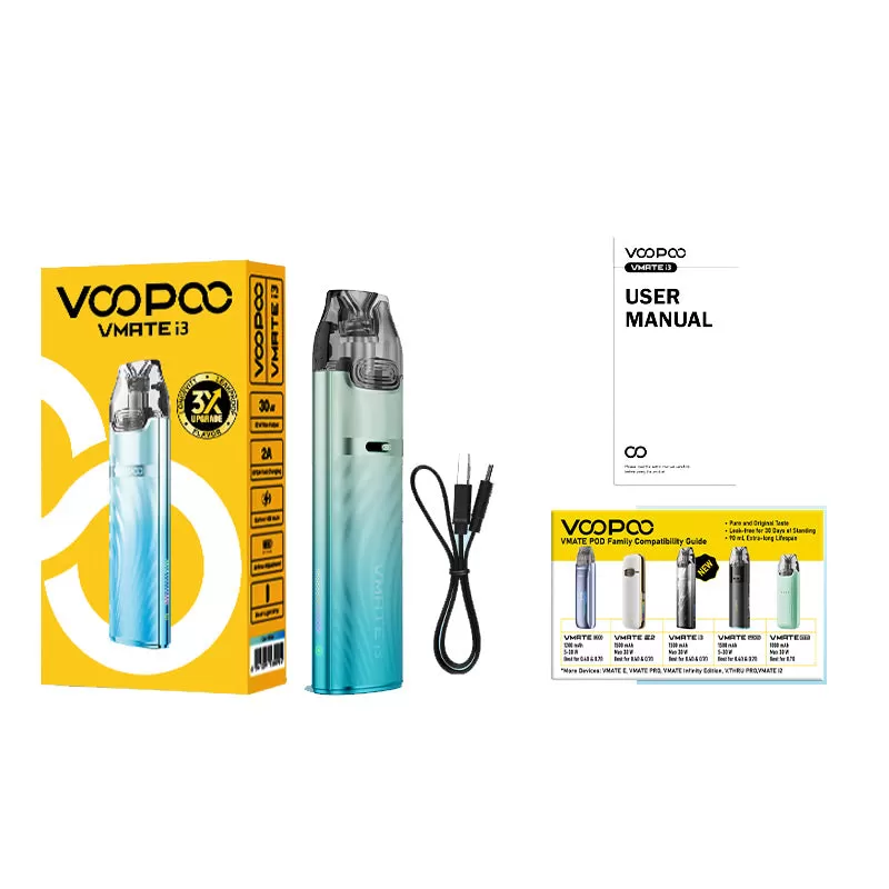 VOOPOO VMATE i3 Pod Kit 30W - Pink - Image 3
