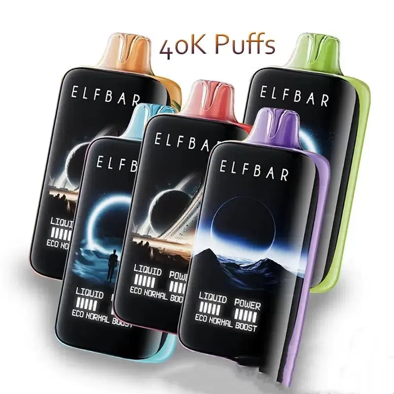 ELF BAR Moon Night 40000 40K Puffs Disposable Vape Kit - Blue Razz Ice / 50mg - Image 2