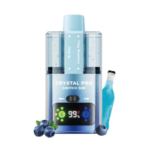 SUONON & C.P Pro Switch 30K Disposable Kit 850mAh 22ml (Dual Flavour) - Mr Blue & Fizzy Blueberry / 50mg / CN-SZ Warehouse - Image 3