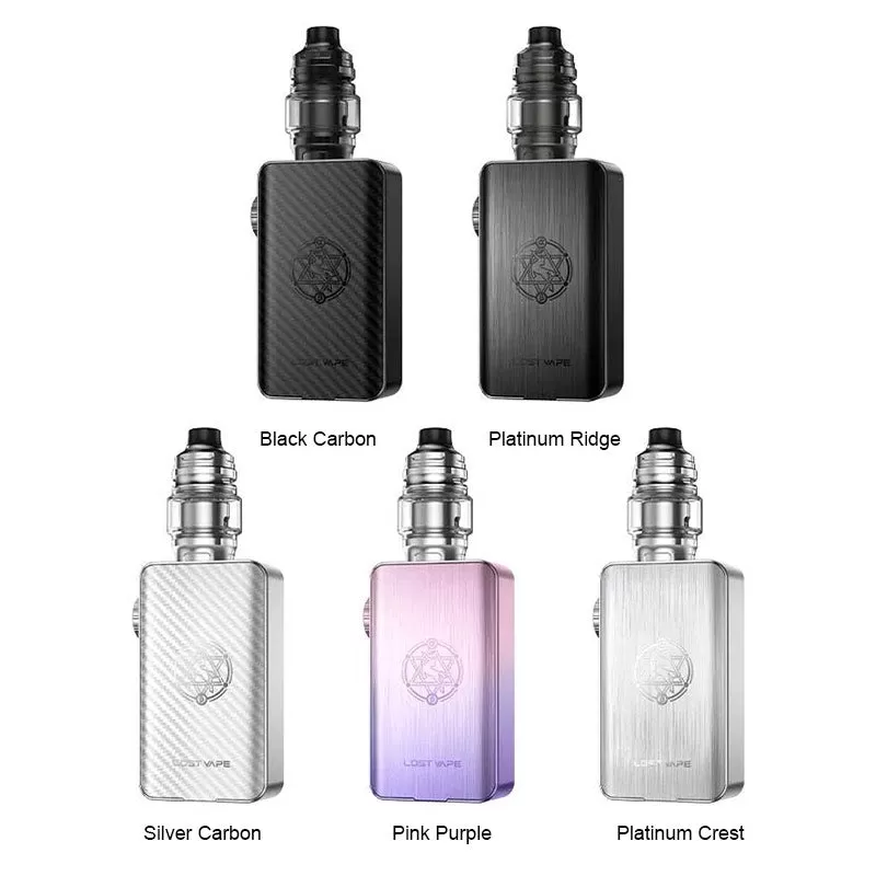 Lost Vape Centaurus BT200 Kit 200W - Silver Carbon - Image 2