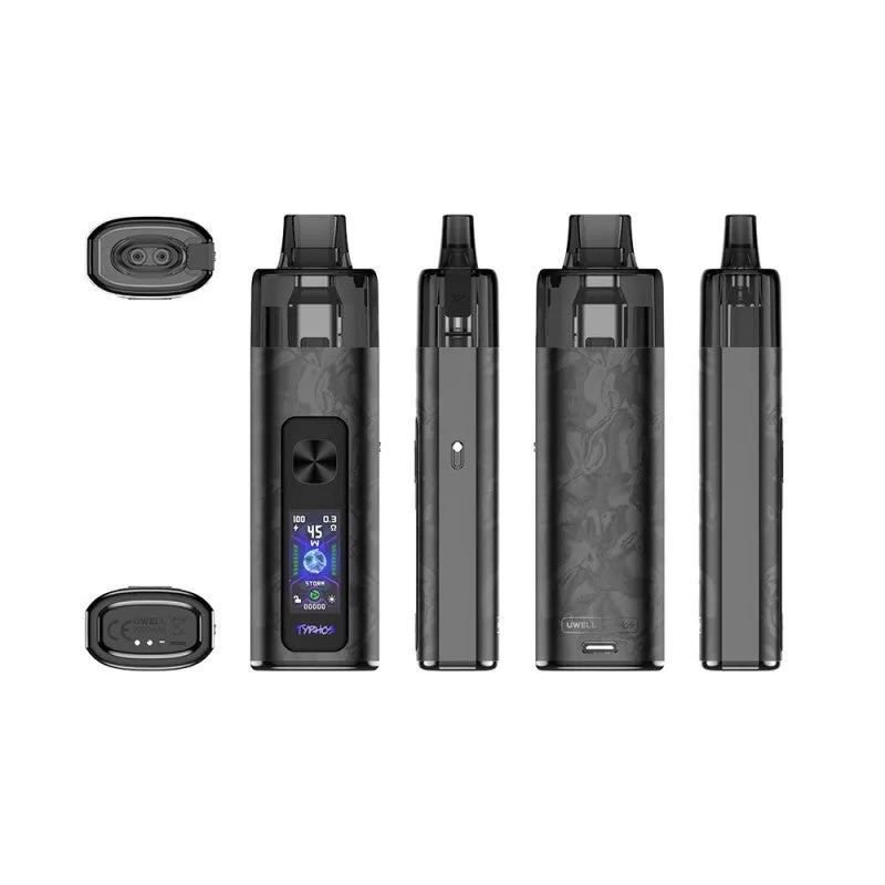 Uwell Typhos Pod Kit 2000mAh - Gem Blue - Image 3