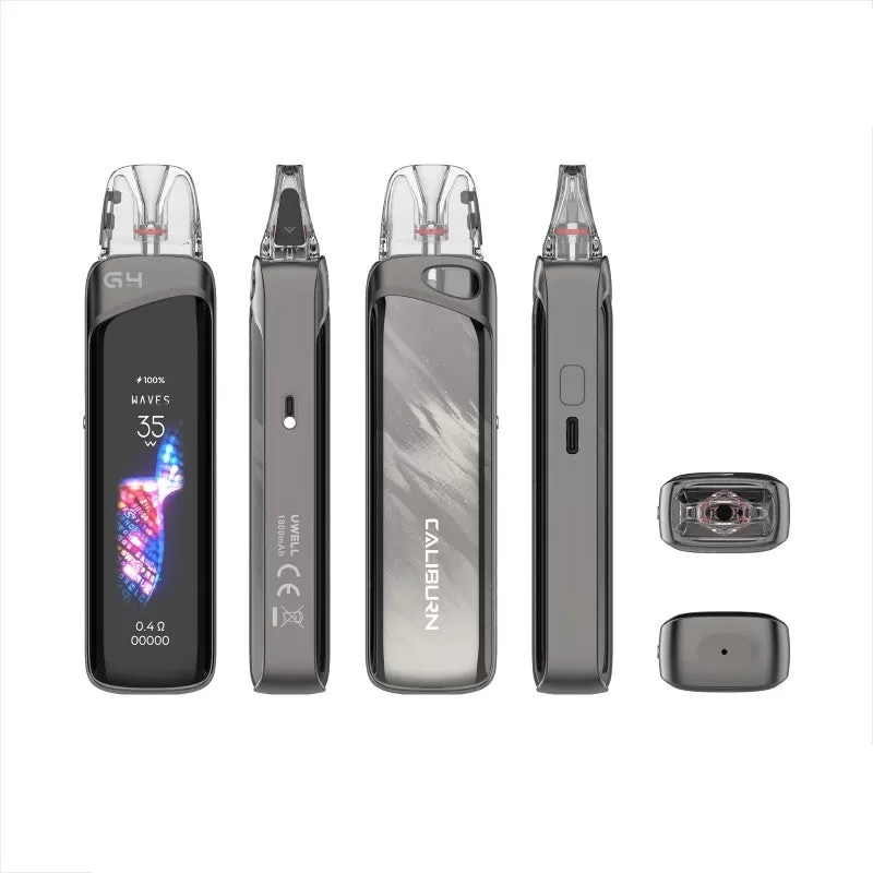 Uwell Caliburn G4 Pro Pod Kit 1800mAh - Light Green - Image 3