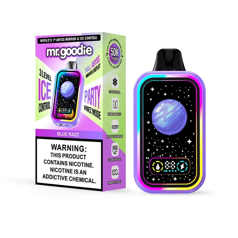 Mr.Goodie Abyss Mirror Ice Control 50K Disposable Kit 40ml - Mango Pineapple Ice - Image 2