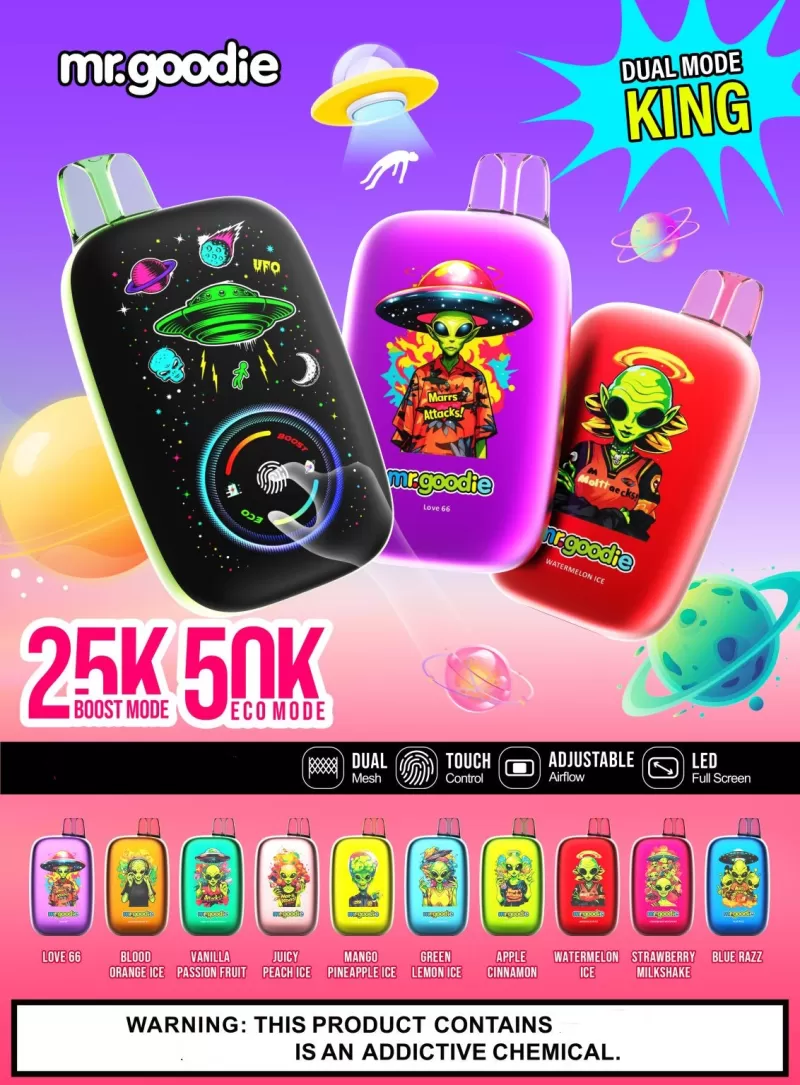 Mr.Goodie Dual Mode King 50K Disposable Kit(50000 puffs) - Love 66 / 50mg / CN-SZ Warehouse - Image 2