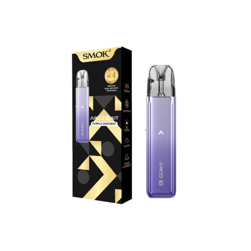 SMOK Arco E1 Pod System Kit - Silver - Image 3