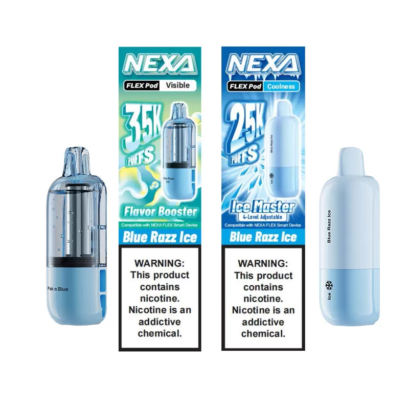 Nexa FLEX Disposable Pod Cartridge 18ml (Visible Version: 35K Puffs; Coolness Version: 25K Puffs) - Watermelon Ice (Coolness Version) / 50mg / 1pc / CN-SZ - Image 2