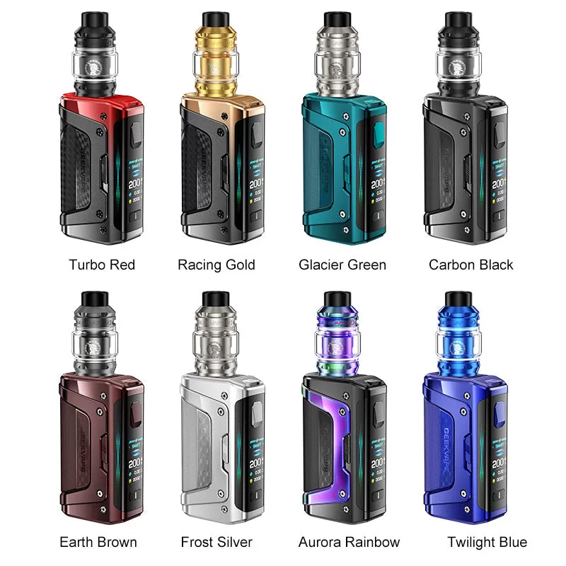 Geekvape Aegis Legend 5 Mod Kit with Z Sub Ohm Tank 5.5ml - Glacier Green - Image 2
