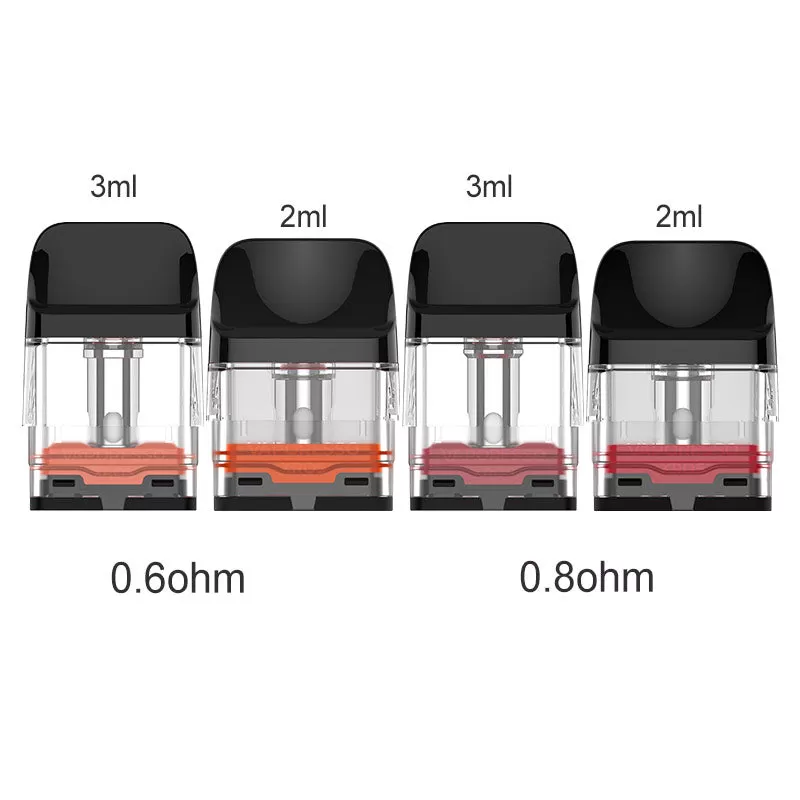 Vaporesso Xros Series Corex 3.0 Pod Cartridge for Xros 5 / Xros 5 Mini / Xros / Xros 2 / Xros Mini / Xros 3 / Xros 3 Mini / Xros Nano / Xros 3 Nano / Xros Pro / Xros Cube / Xros 4 / Xros 4 Mini/Xros 4 Nano 3ml (4pcs/pack) - 0.6ohm / 2ml - Image 2