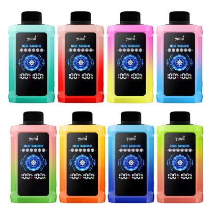 YUMI P20000 (Adjustable ICE Level) Disposable Kit 650mAh - Sour Apple / 1pc / 50mg / CN-SZ Warehouse