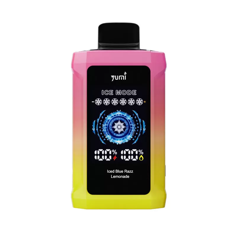 YUMI P20000 (Adjustable ICE Level) Disposable Kit 650mAh - Sour Apple / 1pc / 50mg / CN-SZ Warehouse - Image 2