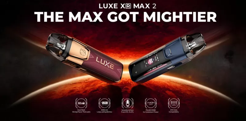 Vaporesso LUXE XR Max 2 Pod Kit - Flowing Purple - Image 3