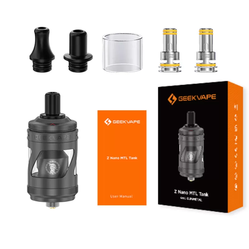 Geekvape Z Nano MTL Atomizer 4ml - Silver - Image 3