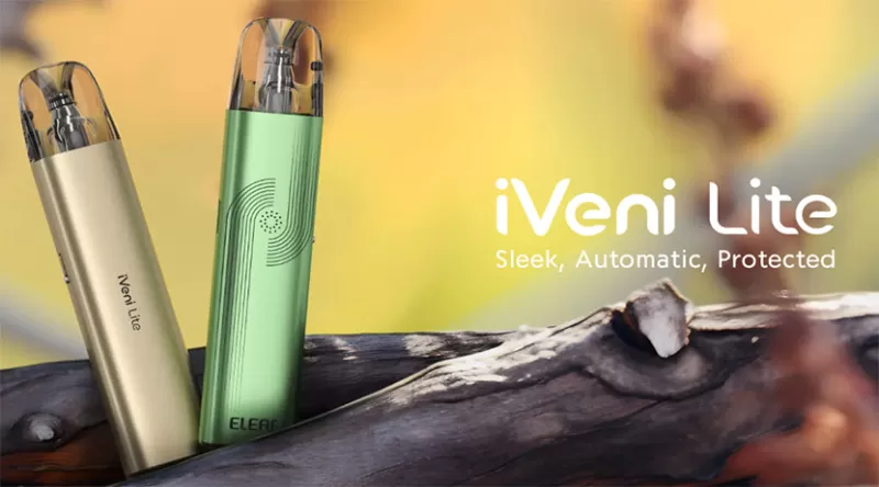 Eleaf iVeni Lite Pod Kit 20W - Light Green - Image 3