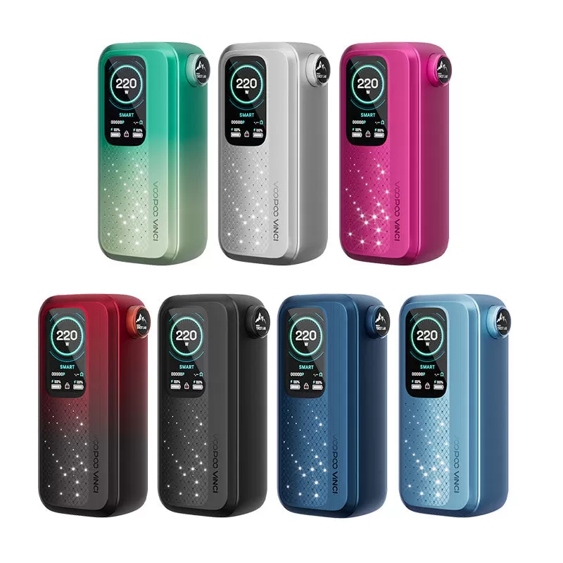 VOOPOO Vinci Spark 220 Box Mod - Rose Red