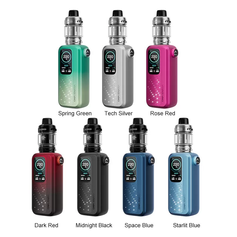 VOOPOO VINCI Spark 220 Box Kit - Rose Red - Image 2
