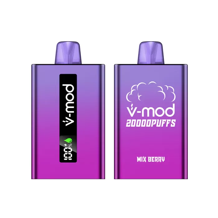 Komodo V-Mod 20000 Puffs Rechargeable Disposable Kit (10pc/pack) - Mix Berry - Image 3