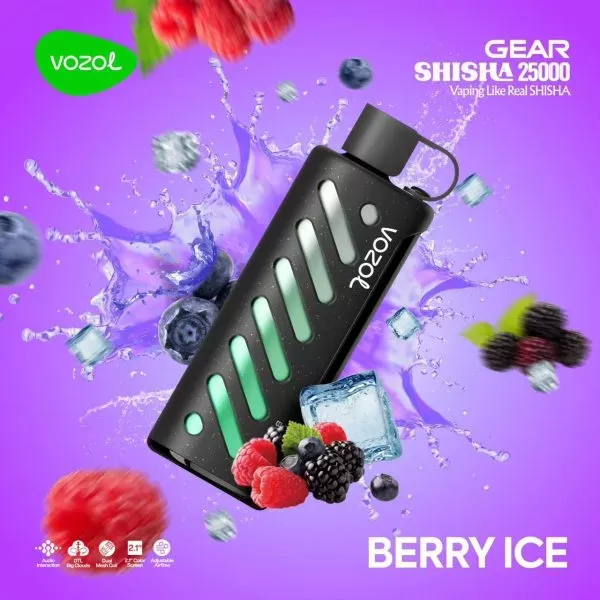 Vozol GEAR SHISHA 25000 Puffs Disposable Vape - Image 2