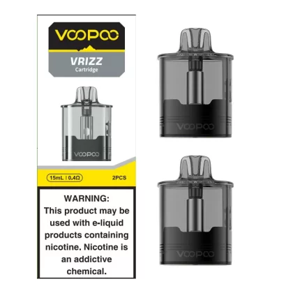 VOOPOO Vrizz Replacement Pod Cartridge 15ml (2pcs/pack) - 0.7ohm