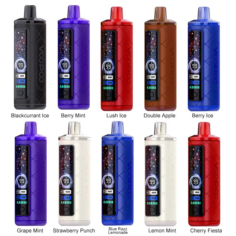 VOOPOO Cloud X 20000 DTL Disposable Kit - Berry Mint / CN-SZ - Image 2