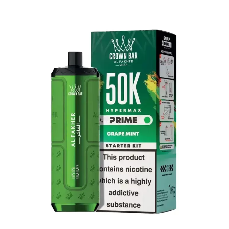 Al Fakher 50K Hypermax Prime Pod Kit - Magic Love - Image 3