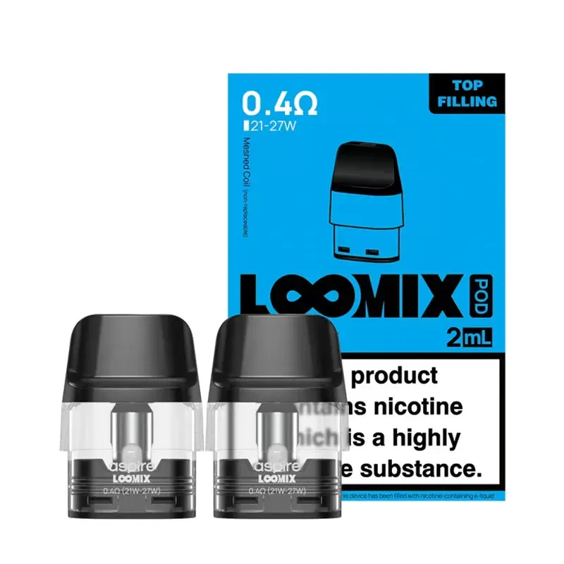 Aspire Loomix Replacement Pods - 1.0 Ohm - Image 3