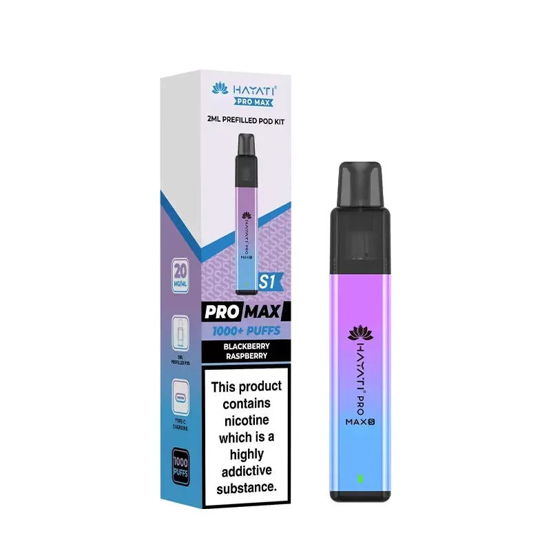 Hayati Pro Max S1 Pod Kit - Fizzy Cherry - Image 3