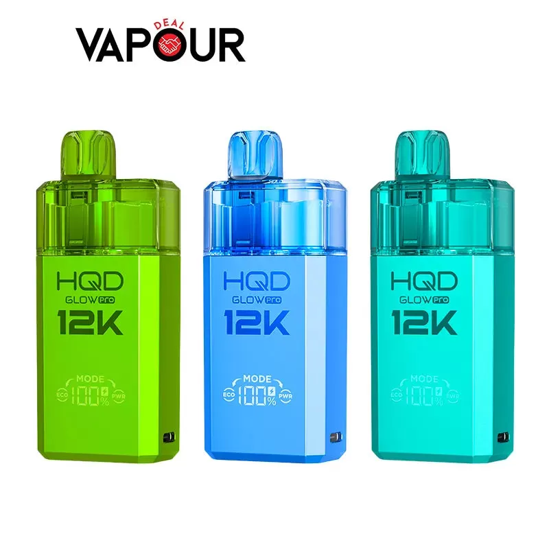 HQD Glow Pro 12K Prefilled Pod Kit - Blueberry Raspberry