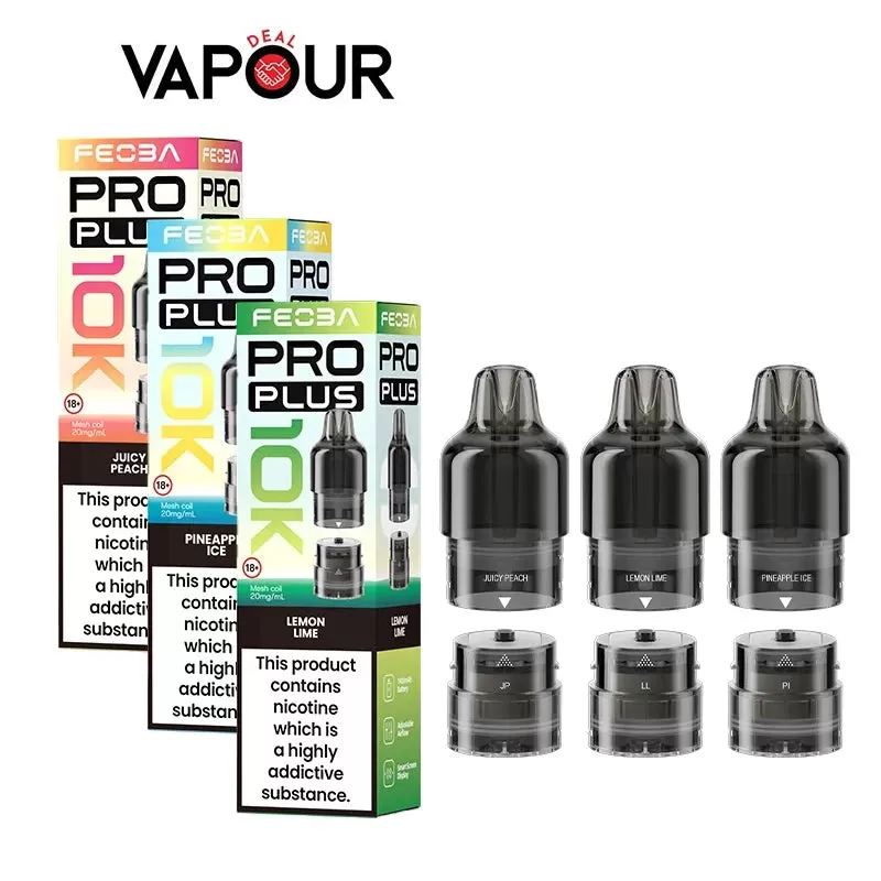 Feoba Pro Plus 10K Pods - Bru Ice