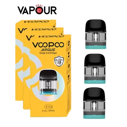 Voopoo Argus Snap Replacement Pods - 0.4ohm