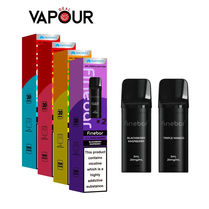 Hayati Finebar Pods - Blue Razz Lemonade