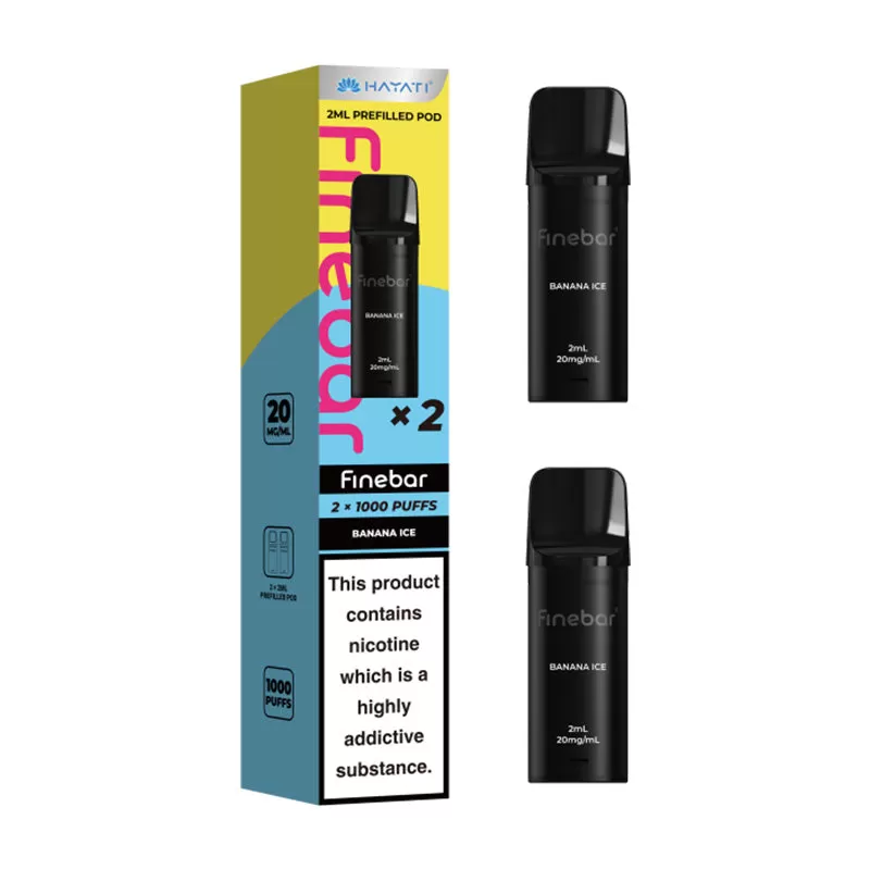 Hayati Finebar Pods - Blue Razz Lemonade - Image 2